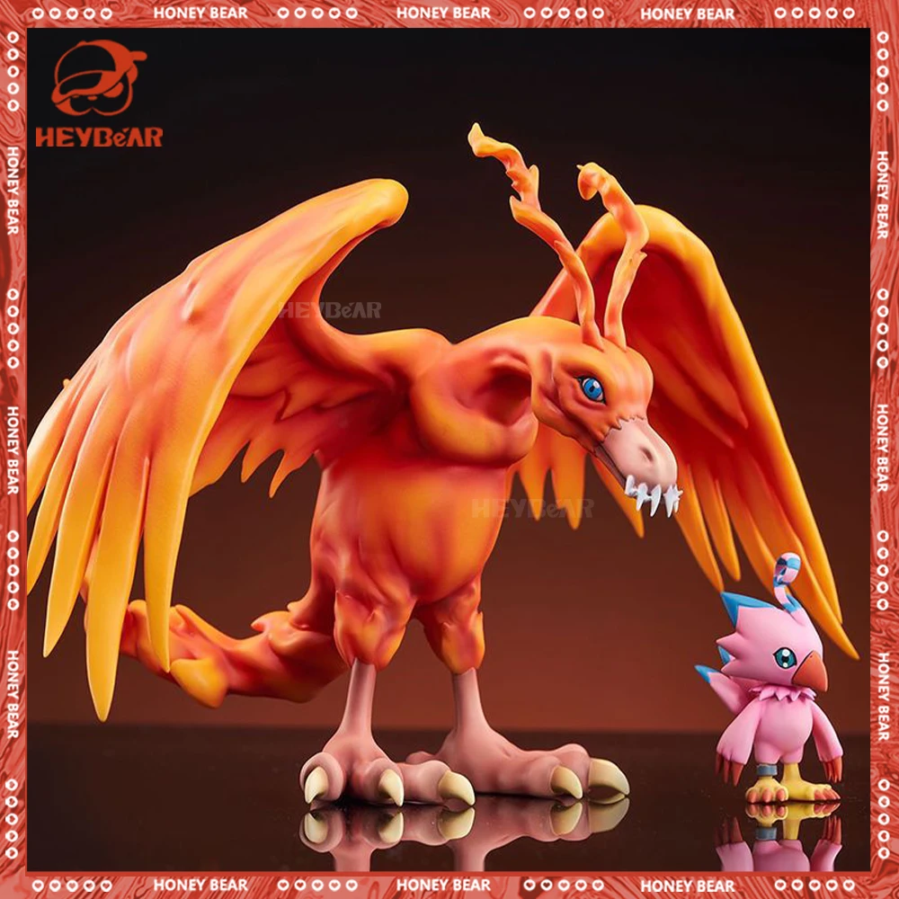 Digimon Figure Piyomon Birdramon action Figure Cute Stand 2 Pcs Figures Statue Model Doll Collect Desk Decor Toys Birthday Gifts