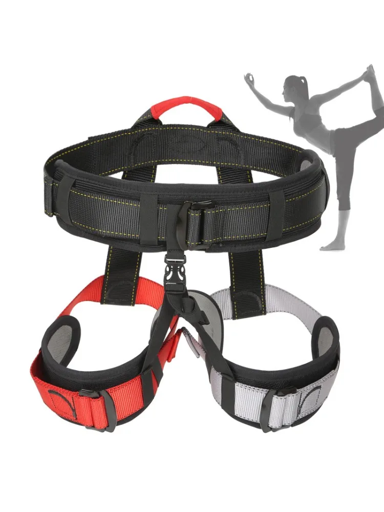 

Outdoor Cave Climbing Mountaineering Half-length Safety Belt For High Work Adjustable Harness Waist Harness safety equipment