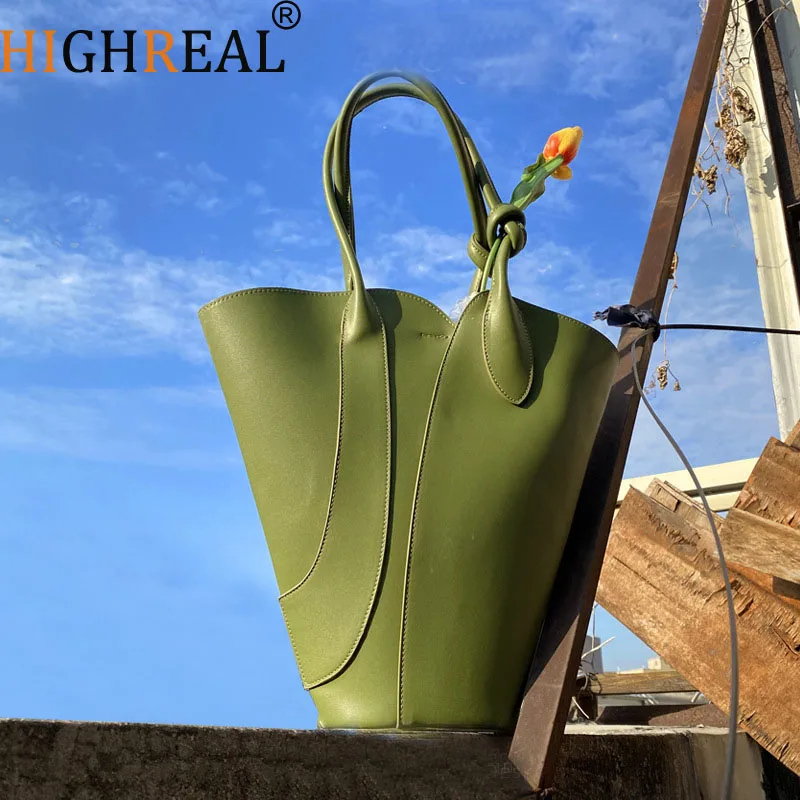 

Fashion Green Unique Style PU Leather Shoulder Bags Handbag Women Casual Tote Designer Bag Purse