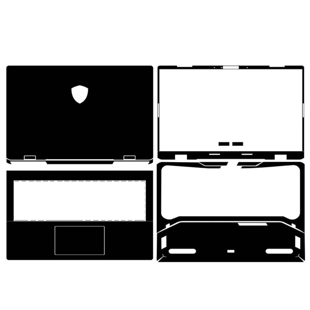 

KH Laptop Sticker Skin Decals Cover Protector Guard for MSI Creator M16HX M16 HX 2024