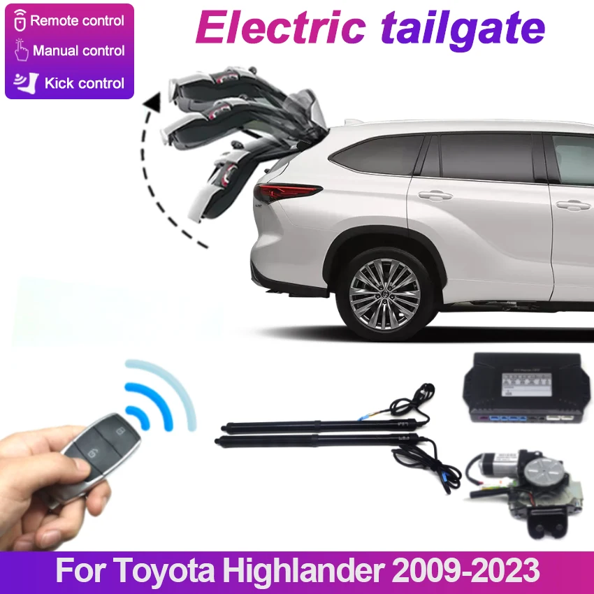 

Car Electric Tailgate For Toyota Highlander 2009-2023 Intelligent Tail Box Door Power Operated Trunk Decoration Refitted Upgrade