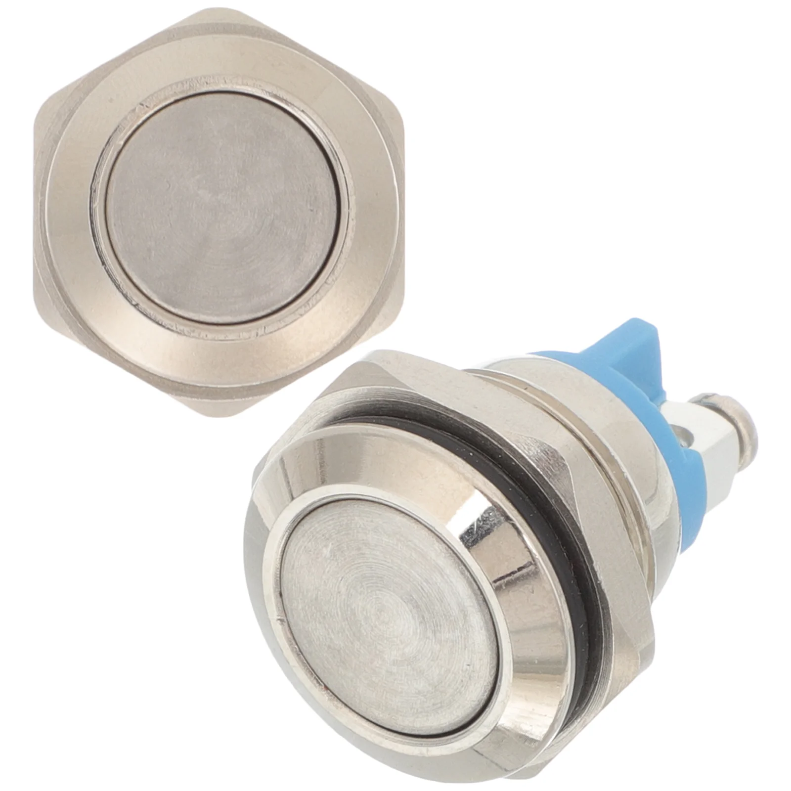 2 Pcs Door Bell Wired Doorbell Exterior Replacement Button Push Buttons Ringer Suite