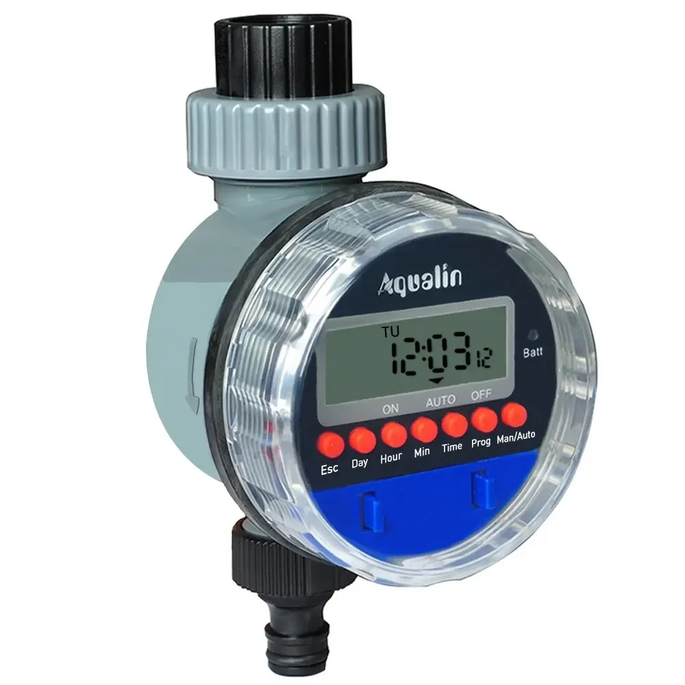 

LCD Display Watering Timer Electronic Home Garden Ball Valve 0 Pressure Water Timer For Garden Irrigation Controller