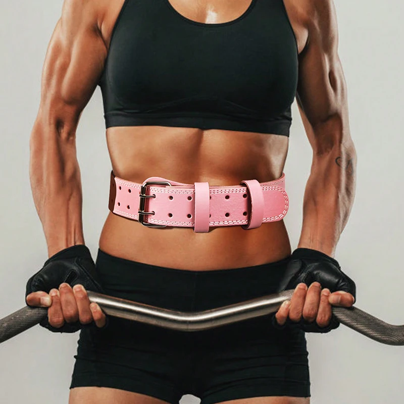 Waist Support Weight Lifting Belt 10-15cm Sports Safety Protection For Deep Squat Hard Pull PU Leather Fitness Accessories