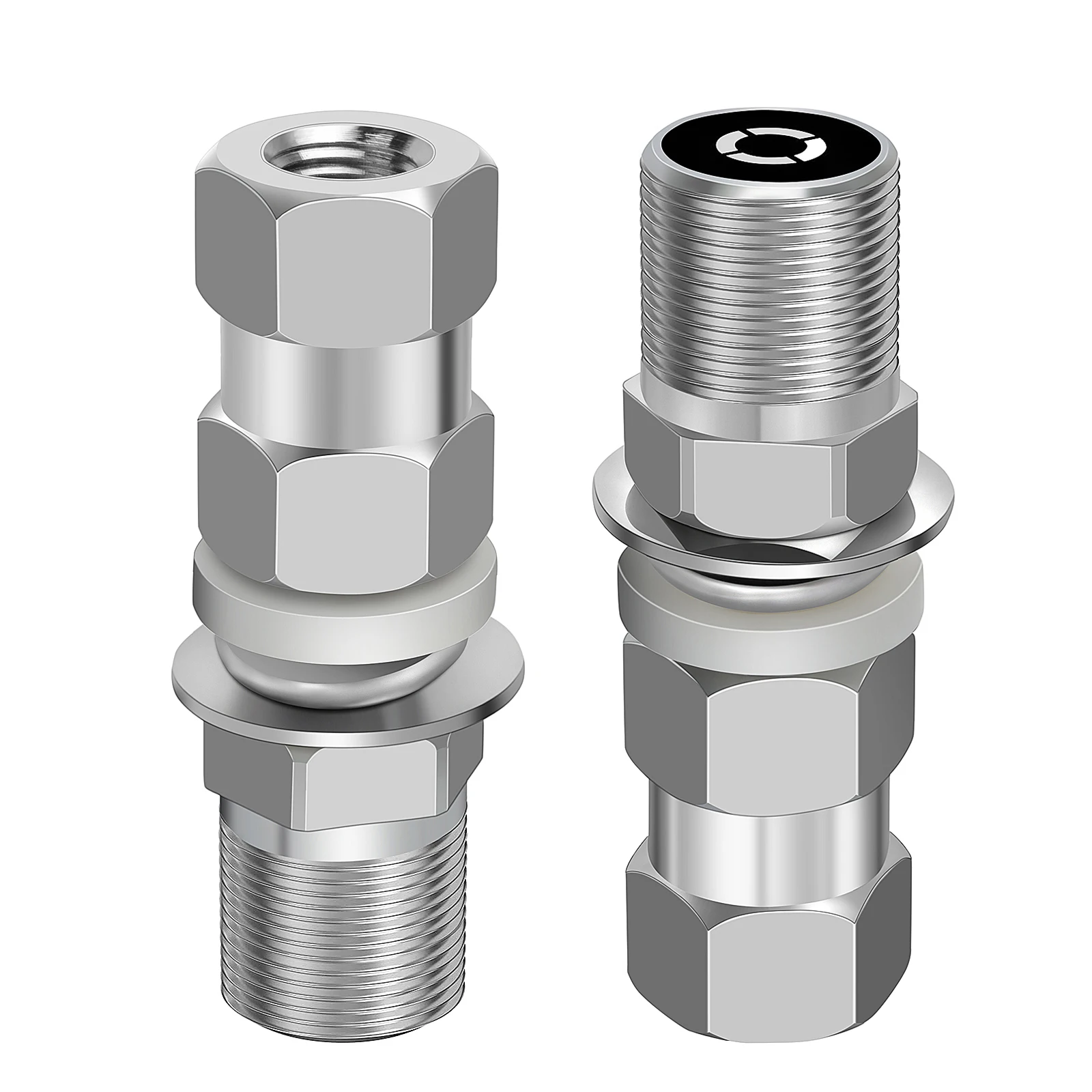 

Сверхмощное крепление шпильки SO-239 подходит для стандартного адаптера шпильки антенны с резьбой 3/8 x 24, крепление шпильки CB SO239