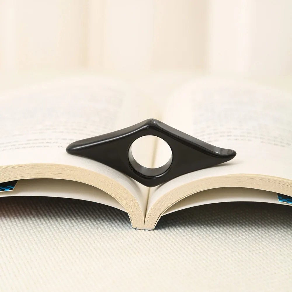 

New Convenient Thumb Book Support School Office Supplies Bookmark Book Expander Marque Page Reading Aid Book