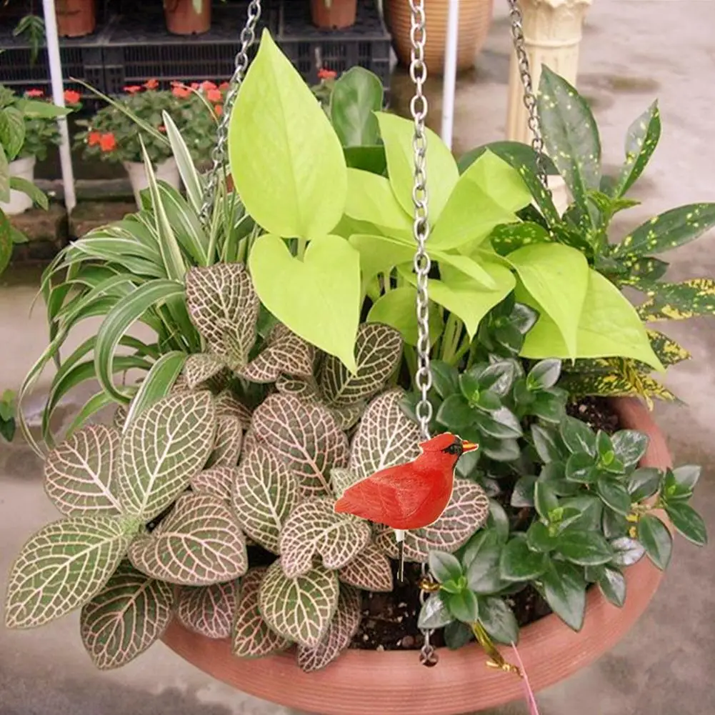 Estilo pássaro umidade do solo portátil à prova dwaterproof água jardim teste sensor medidor higrômetro rega alarme ferramentas de jardinagem decoração