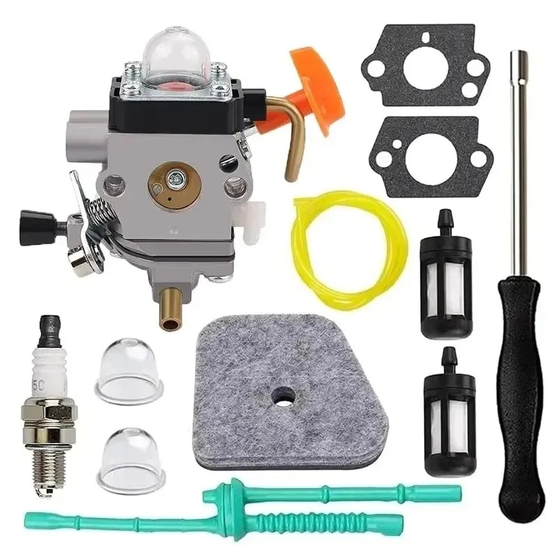 

Новый комплект карбюратора для триммеров FS90, FS110, HT101, FS130, FS100, KM110R, KM130, HL10, HT100, FS130R, FS87, FS100R, HL90. Садовые инструменты.