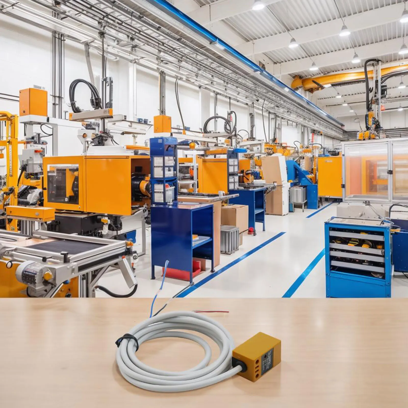 Proximity Sensor TL-Q5MB1 DC 10-30V 3-Wire PNP NO Output with Electromagnetic Induction for Metal Object Detection in Factories