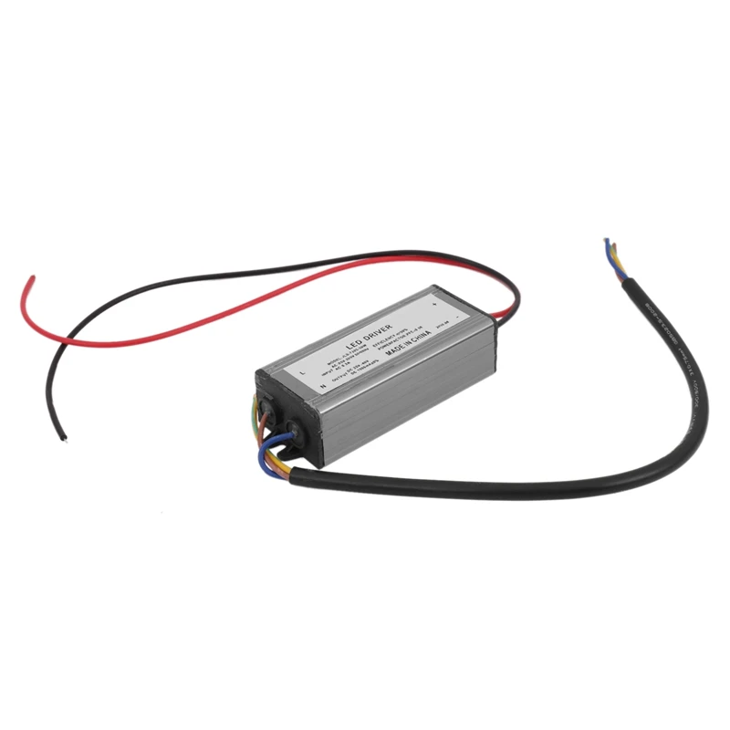 N75R-2X 50W LED Driver Waterproof IP67 Power Supply High Power Adapter + 50W LED Chip Bulb Energy Saving For DIY Daylight