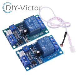 XH-M131 DC 5V 12V 24V Water Detector Relay Module Water Leakage Water Leak Water level Sensor Water Leakage Alarm