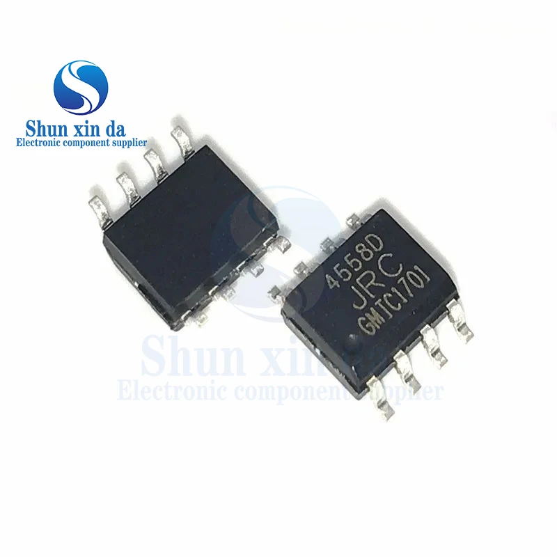 20PCS JRC4558D 4558D JRC SOP-8 Dual Operational Amplifier Chip Brand New Authentic