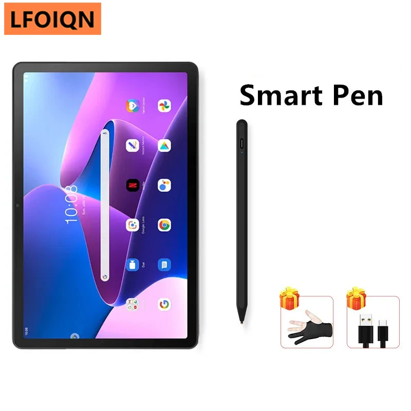 Stylus Pen For Lenovo Tab M10 Plus 10.6 10.3 3rd 2nd Gen 10.1 inch TB-X606 X306 TB328FU TB125FU Tablet Painting Touch Pen Pencil