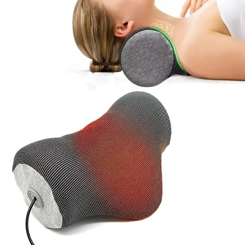 

Phenitech Neck Stretcher for Pain Relief, Heated Cervical Traction Device with Magnetic Therapy Case, Shoulder Relaxer Pillow