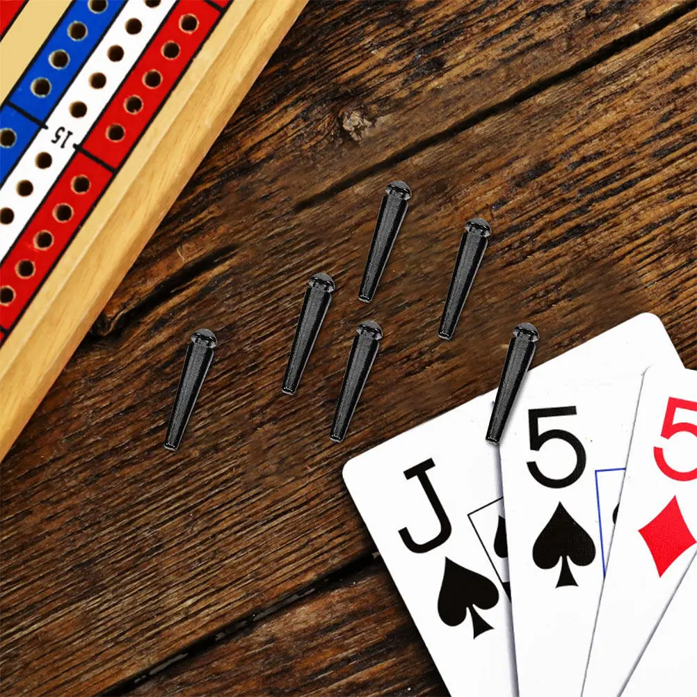 

50Pcs Metal Cribbage Board Pegs Scoring Pegs 25cm for Cribbage Accessories Travel Family Gatherings Portable Board Game