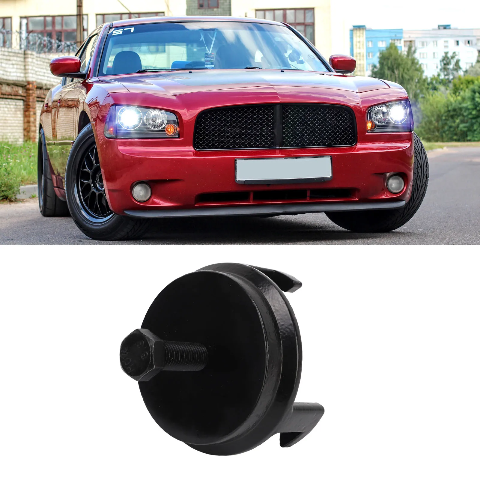 

Съемник гармонического балансира, эффективное удаление 25264, замена съемника кривошипа для Chrysler