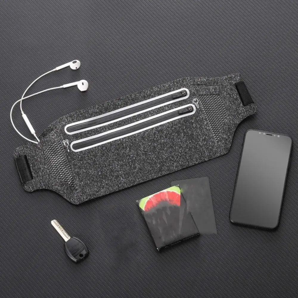 

Ultra-Thin Sports Waist Bag High Elastic Multifunctional Running Phone Bag Close Fitting Large Capacity Sports Phone Bag