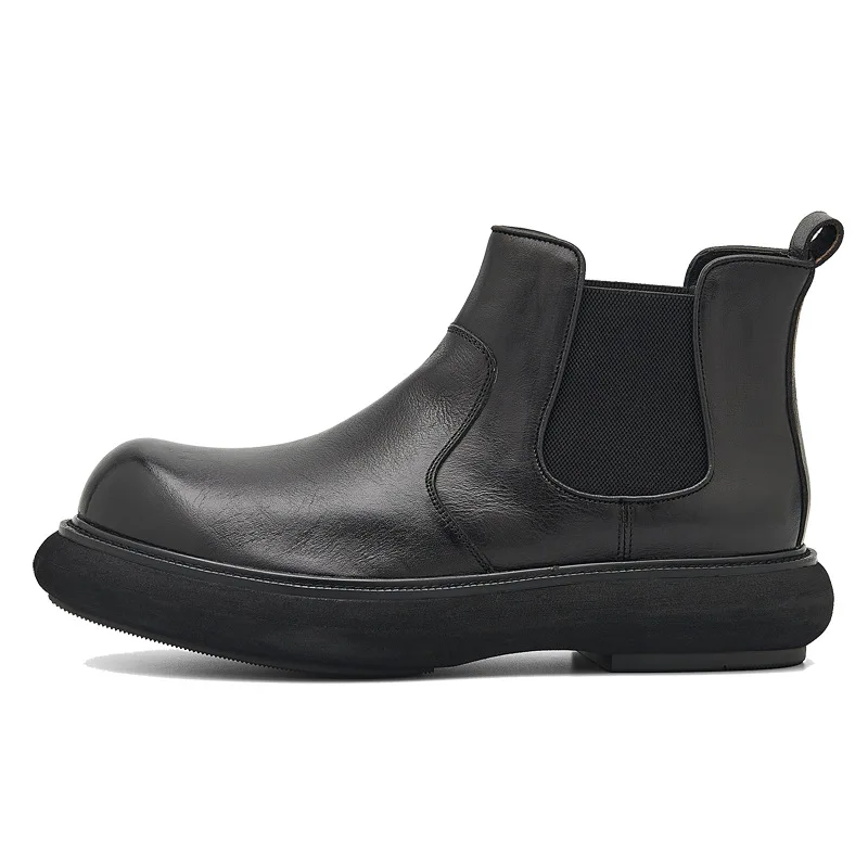 2026 الخريف الشتاء الرجعية الرجال أحذية الرجال أحذية قصيرة غير رسمية في الهواء الطلق