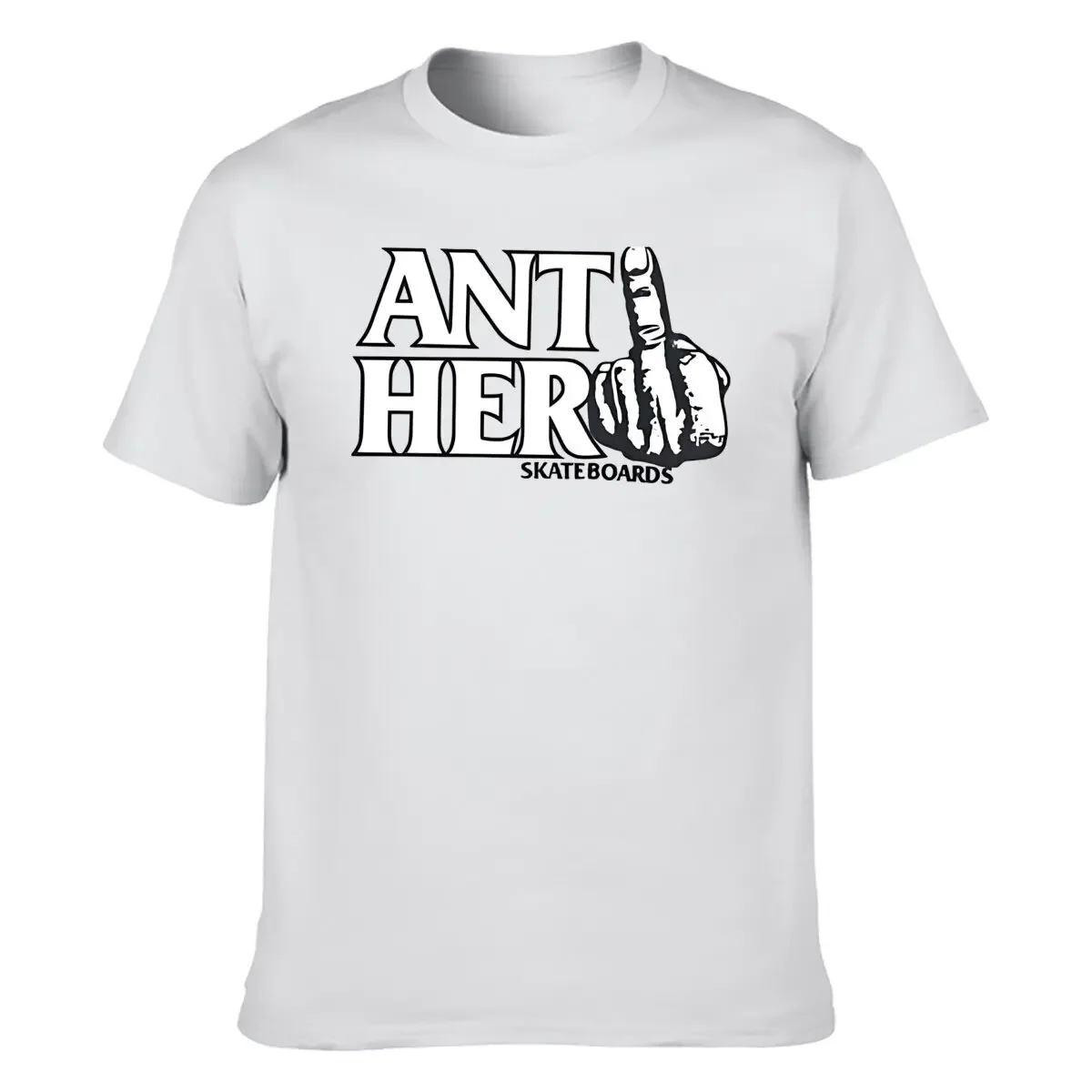 Anti Hero Skateboards Middle Finger Offensive Skateboarding T Shirt Design