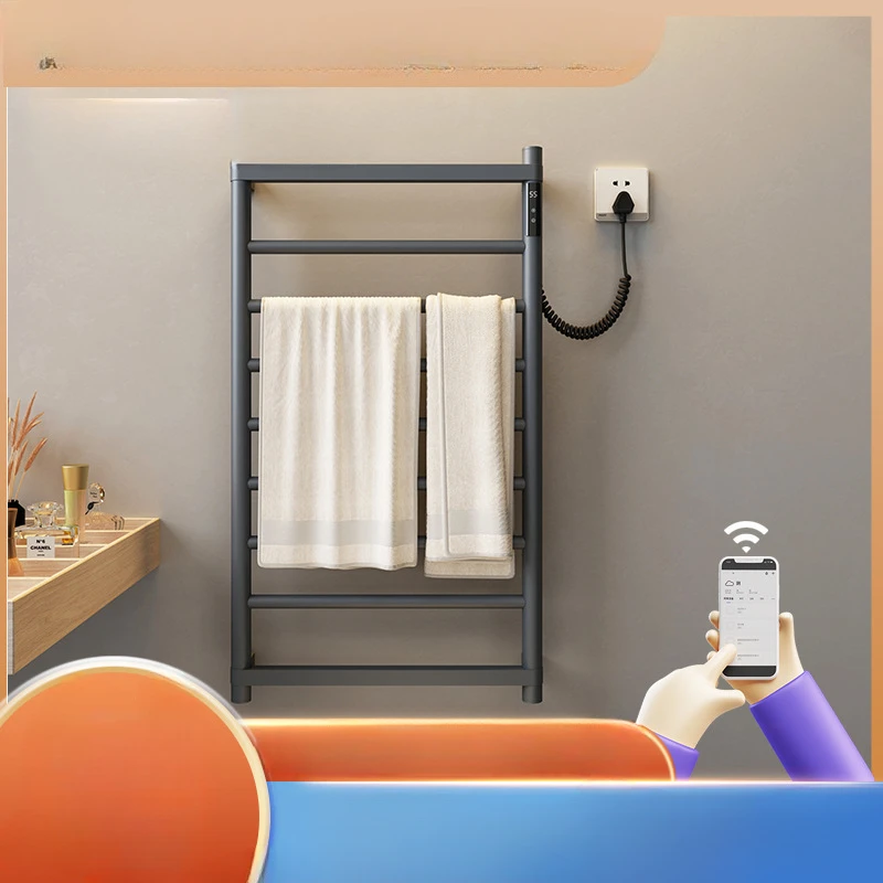 household bathroom, stainless steel heating and drying rack, sterilization and mite removal towel rod