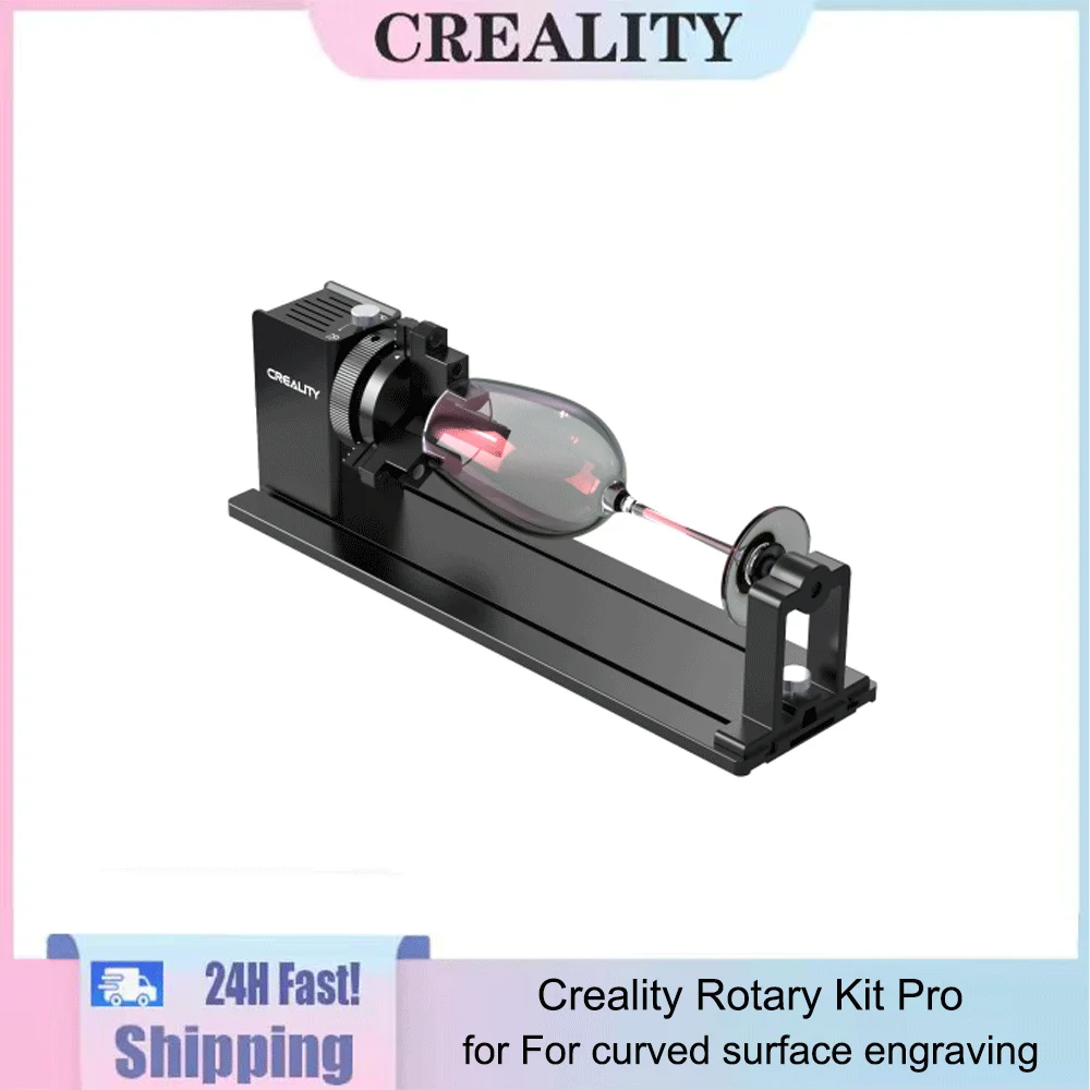 Creality Rotary Kit Pro Upgradation DIY Laser Engraving Machine for Gripping Cylindrical Objects Rotary Engraving