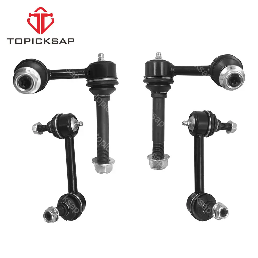 TOPICKSAP 4pcs Stabilizer Sway Bar Link LH RH Front Rear Set Kit for Nissan 350Z Infiniti G35 G37 QX50 RWD 2007 2008 - 2019