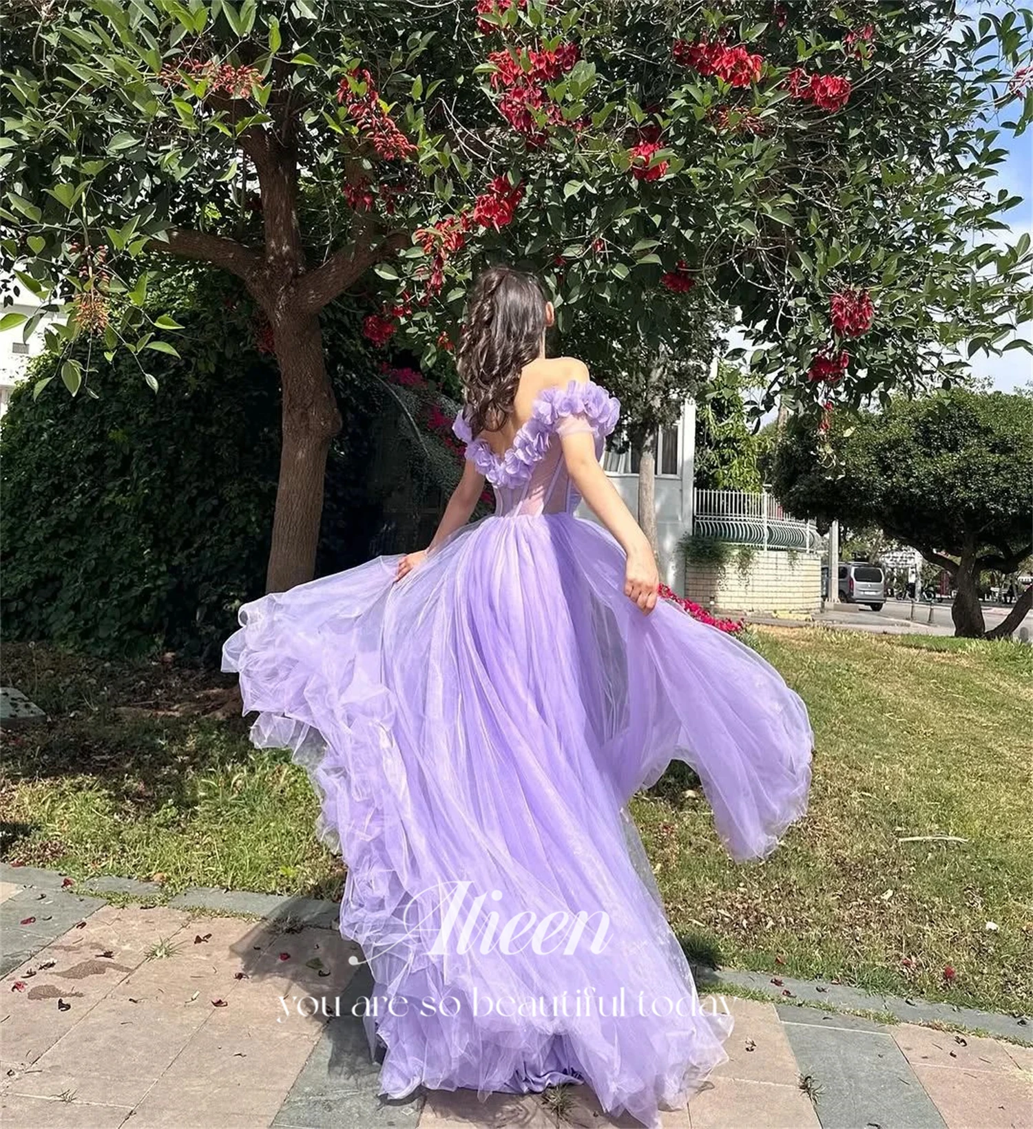 Aileen FBساتة ชุดราตรียาวชุดราตรีหรูหรา 2025 ที่กําหนดเอง Robes De Soirée Vestidos De Fiesta โอกาสพิเศษ