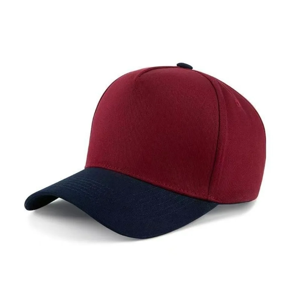 

Simple Style Cotton Baseball Hat Adjustable UV Protect Duck Tongue Cap Show Face Small Sun Protection Sunshade Hat Unisex