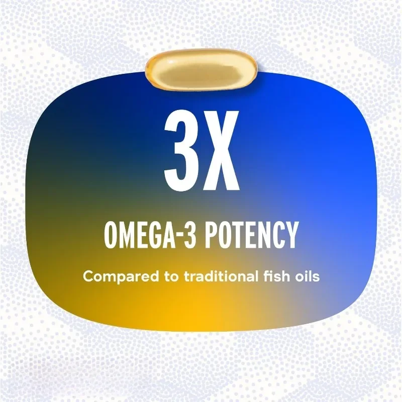 Omega-3 supplement 2100mg contains EPA, DHA, and DPA-60 capsules
