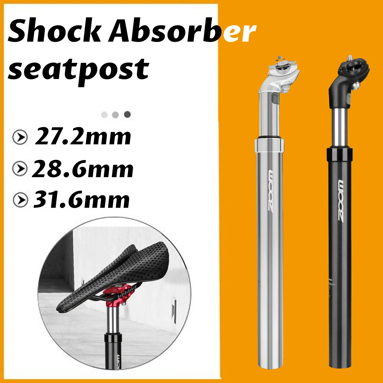

27 2 31,6 30 9 28,6 30,4 33,9 Амортизатор подседельного штыря Регулируемое седло подседельного штыря Алюминиевая трубка Mtb для горного велосипеда