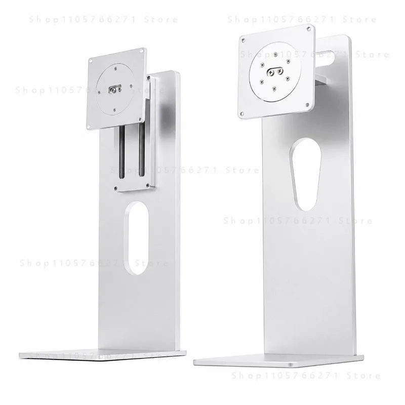 Monitor Bracket with CNC Aluminum Alloy Shell, Computer Screen Lifting Rotating Bracket XDR Style for Ergonomic Setup 1 PC