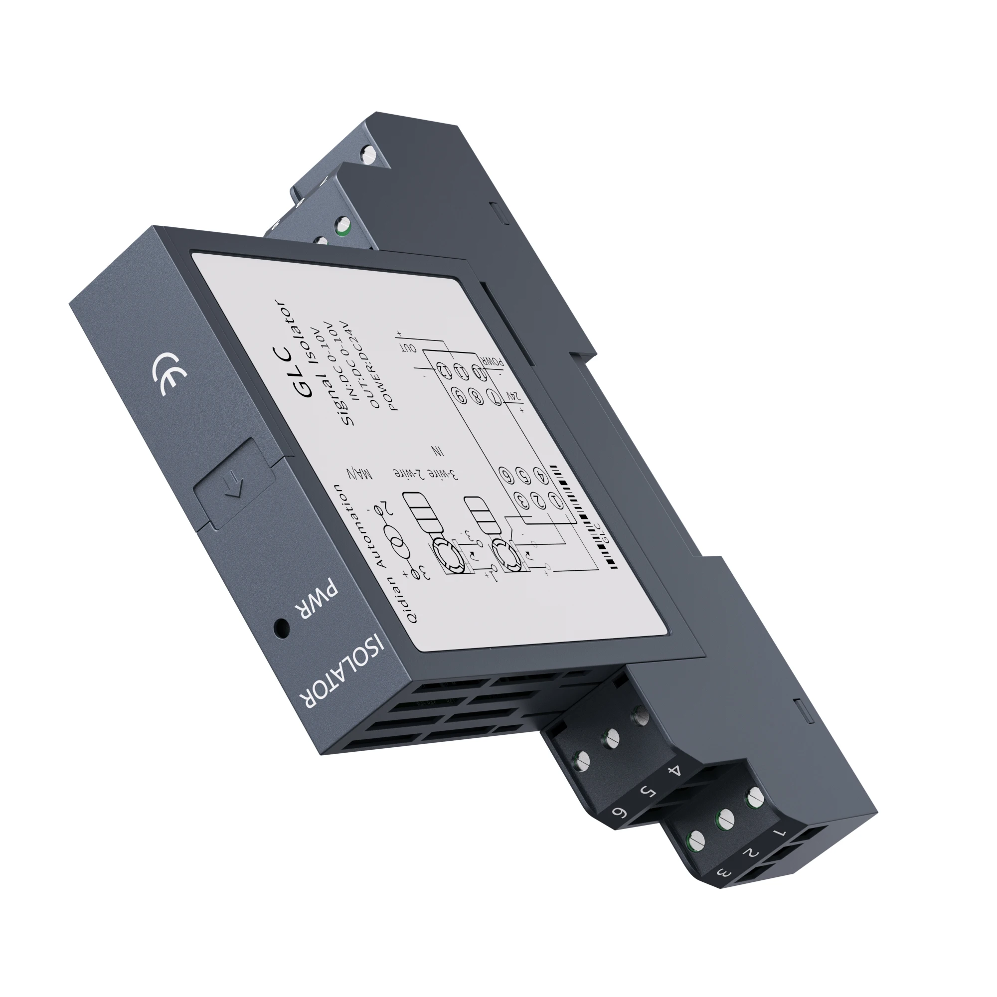 Analog Signal Isolator 4-20mA 0-10mA 0-20mA to 0-10V 0-5V 1-5V DC Signal Converter 0-75mV 4-20mA Signal Isolator Converter