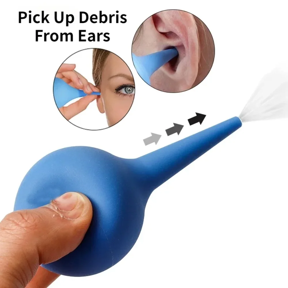 Ear Wax Removal Tool Silicone Ear Bulb Syringe Suction Ear Cleaner Ear Care Cleaning Pump