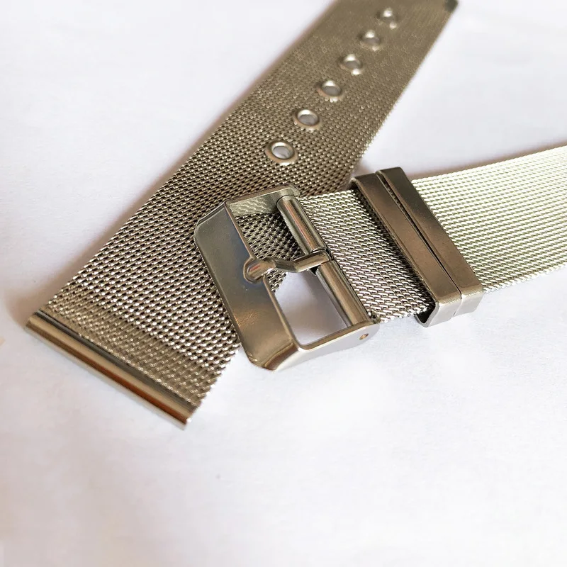 도구와 유니버설 방수 시계 팔찌 액세서리에 대 한 18mm 20mm 22mm 스테인레스 스틸 밀라노 시계 스트랩 교체