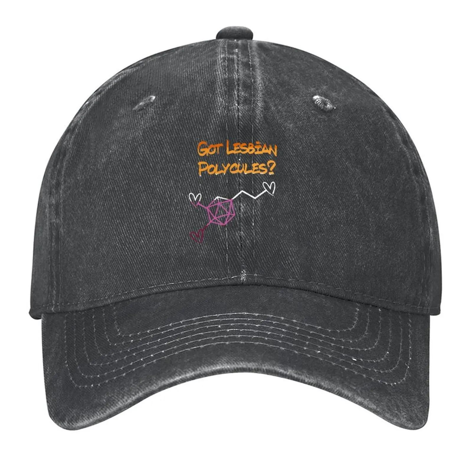

Got Lesbian Polycules Merch Baseball Cap tea Hat fishing hat tactical cap New In Hat Caps Male Women's