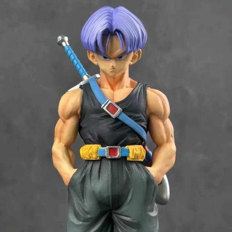 Anime Dragon Ball Z Trunks Figure Super Saiyan Future Trunks Figurine Action Figures 30cm Pvc Statue Collectible Model Toys view 4