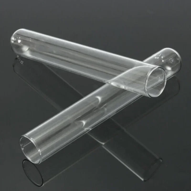 5Pcs Borosilicate Round Bottom Test Tubes, Heat Resistant Clear Glass for Scientific Experiments,Plant Propagation&Holiday Decor