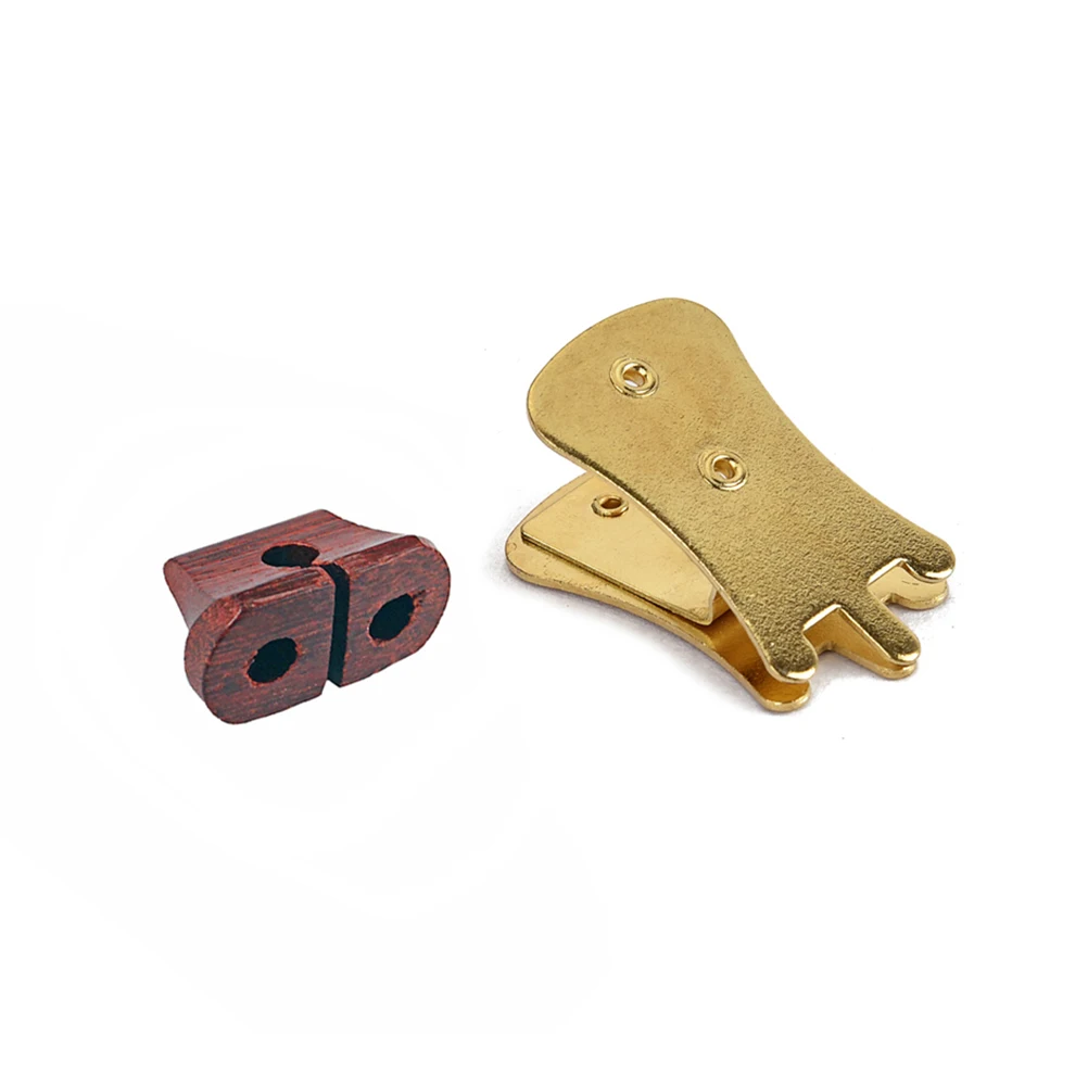 

Erhu Mute Golden Soft Rubber Durable Easy Install Volume Control Professional Erhu Practice Accessories