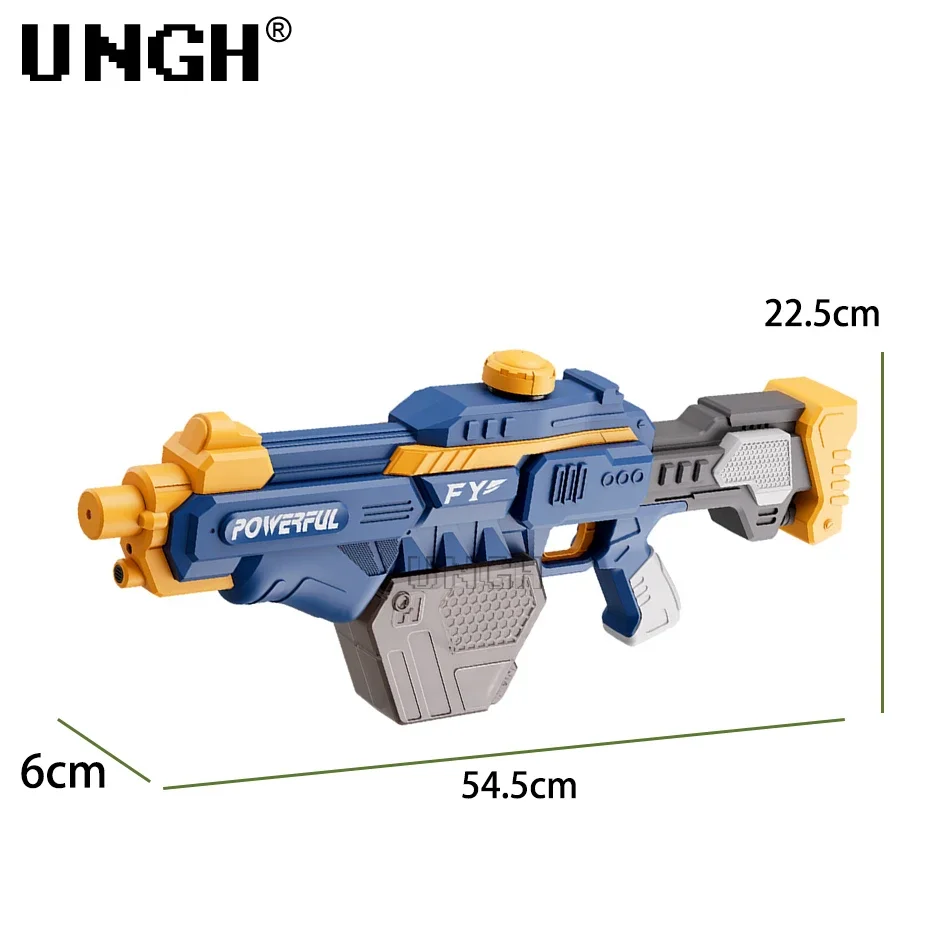 UNGH Summer Water Gun Automatic Induction Absorbing Electric High-Tech Burst Water Gun Beach Pool Outdoor Fighting Toys Gift