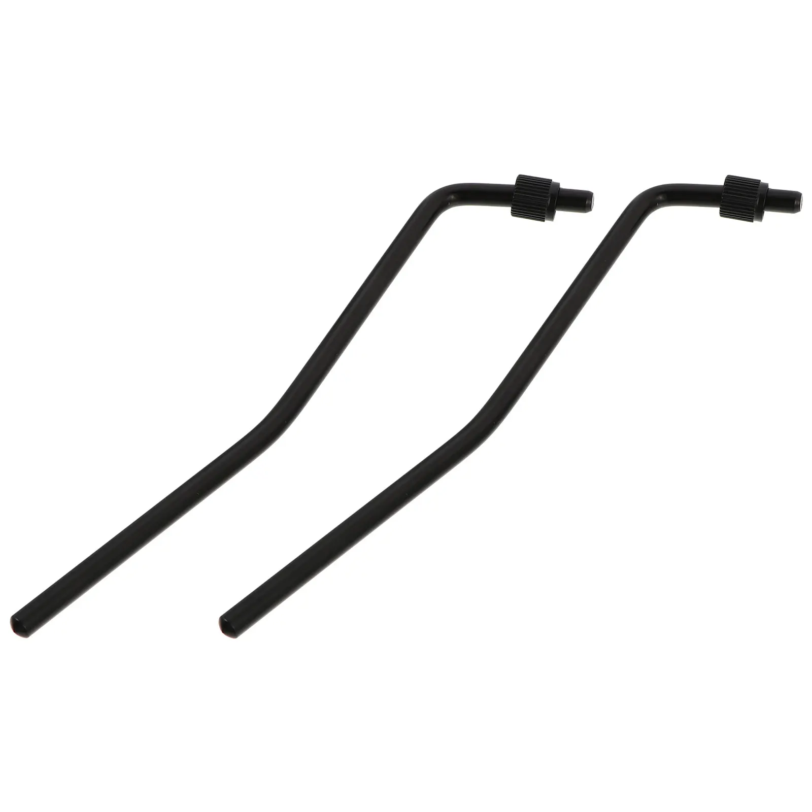 

2Pcs Double Tremolo Arm 9mm Thread Electric Guitar Whammy Bar Vibrato Arm Replacement Part Whammy Bar for Electric Guitar
