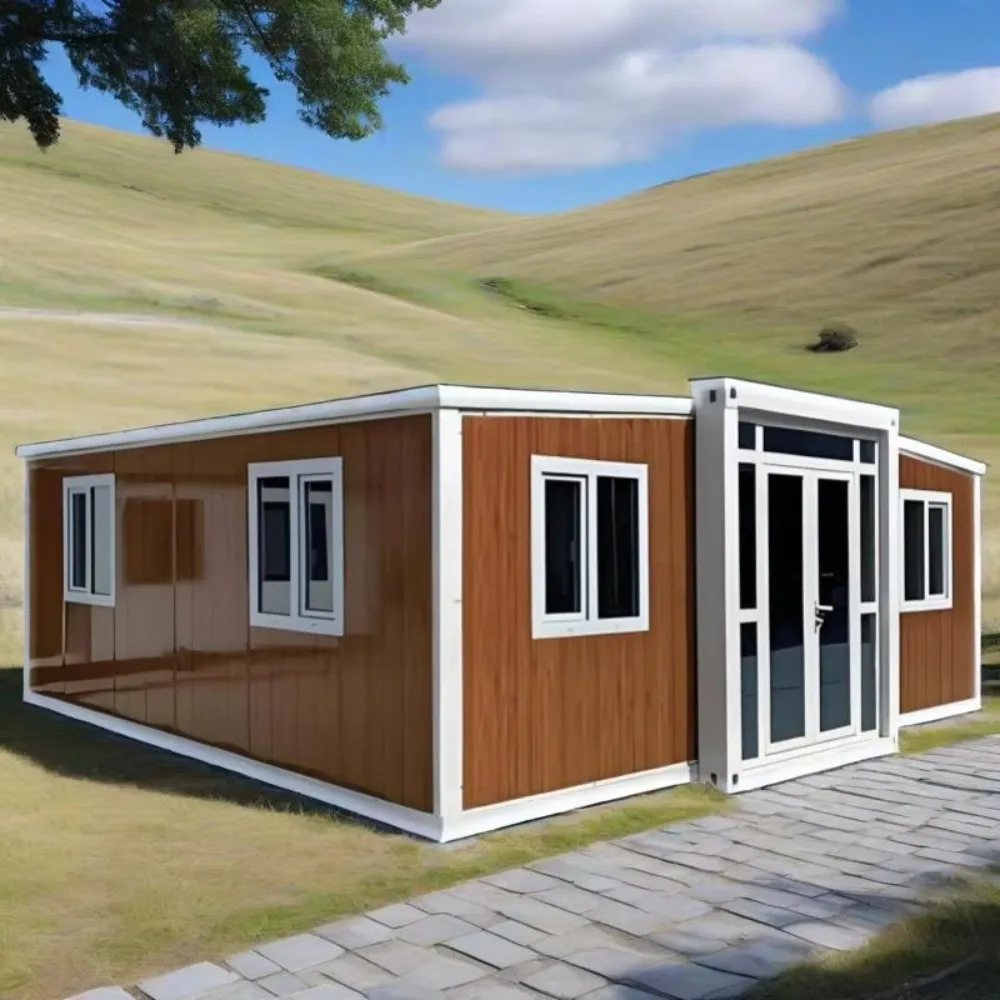 20FT 80ft الجاهزة وحدات البيت الفاخرة أبل المقصورة 2 غرفة نوم توسيع كبسولة منزل صغير المحمول جاهزة فيلا البيت #3