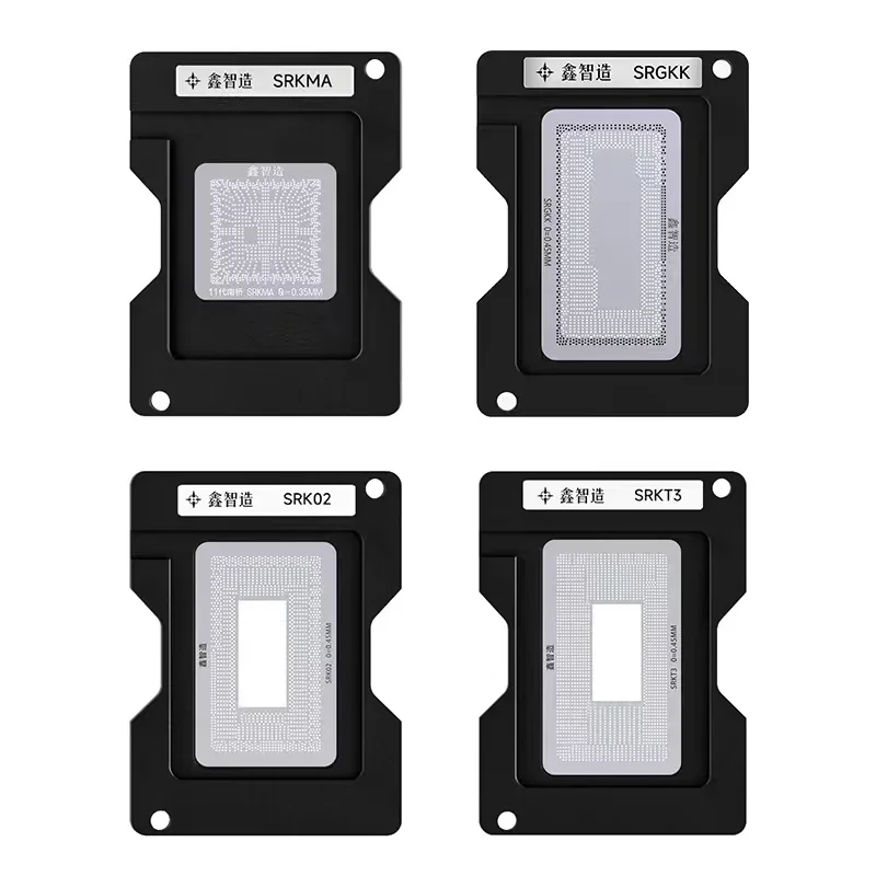 23in1 Kit XZZ 4th-11th Mac CPU BGA Reballing Stencil Platform for Macbook Pro Air Repair Tool SR40B SR2EN SR23G SR17E SRGM9