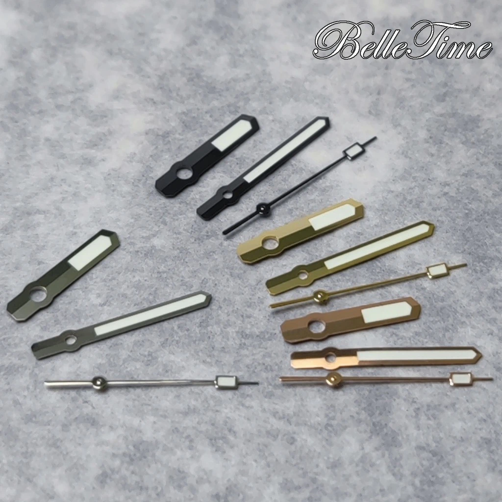 الفضة/أسود/الذهب/ارتفع الذهب C3 الأخضر مضيئة ساعة الأيدي ل NH35/NH36/4R/7S ساعة يد تعمل بالحركة الملحقات #2