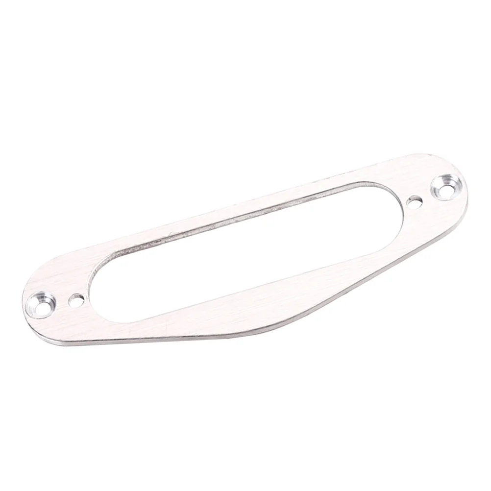Marco de pastilla de guitarra de Metal negro, anillo de montaje de bobina única, piezas Humbucker, accesorios, estilo de instrumentos musicales eléctricos
