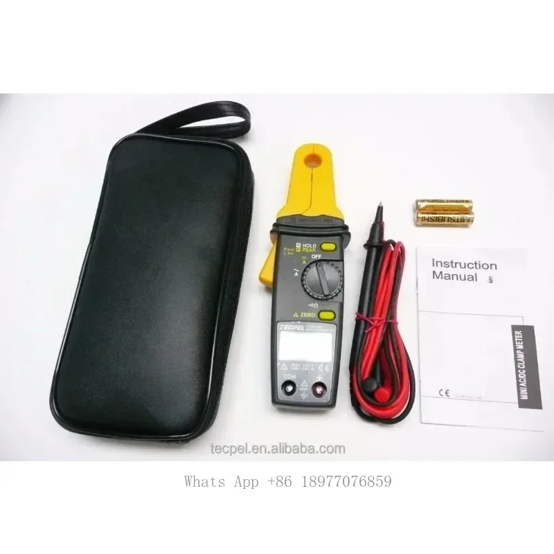 DCM-043 AC/DC braçadeira multímetro Dmm corrente ligada