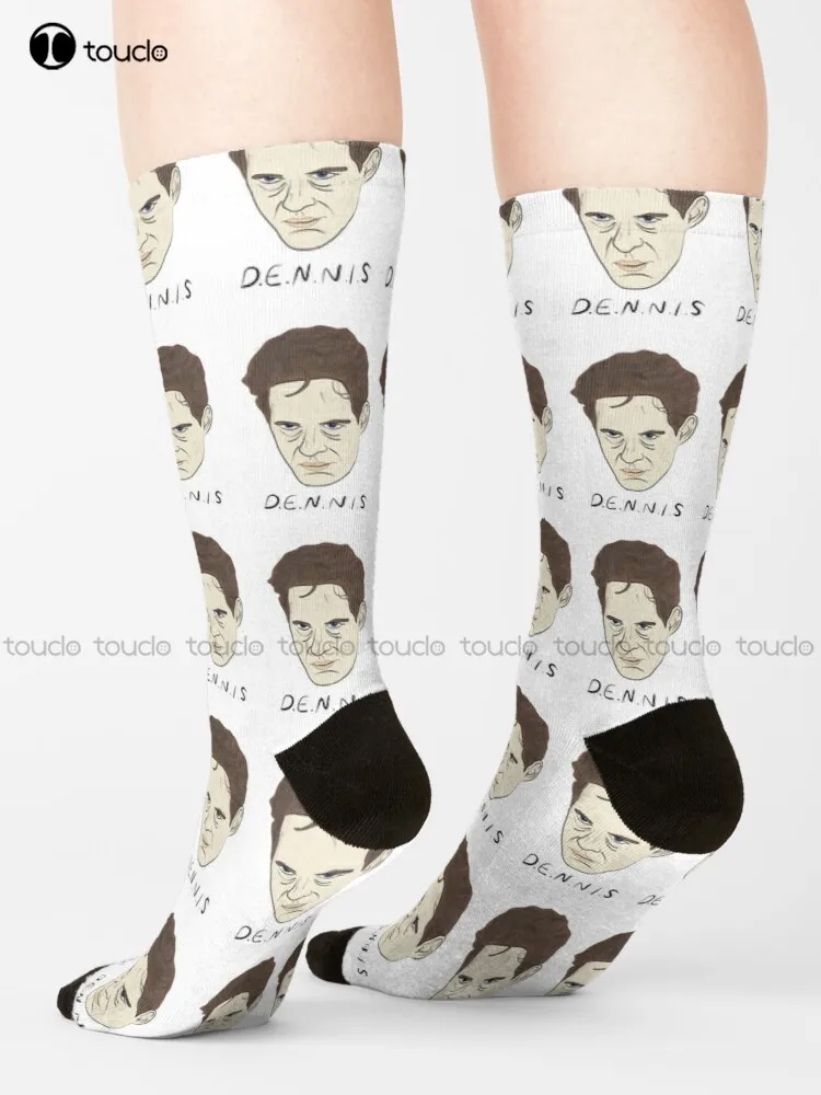 The D.E.N.N.I.S System Socks Work Socks For Men Unisex Adult Teen Youth Socks Custom Gift 360° Digital Print Hd High Quality