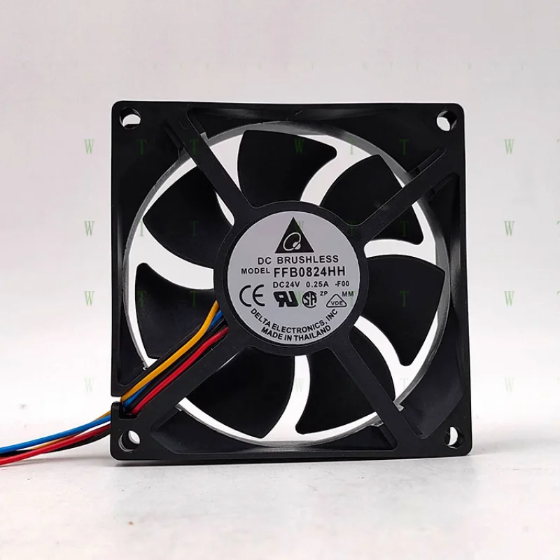 

H 1 шт. для вентилятора DELTA FFB0824HH DC24V 0,25A 8025 8 см 4-проводной охлаждающий вентилятор с ШИМ