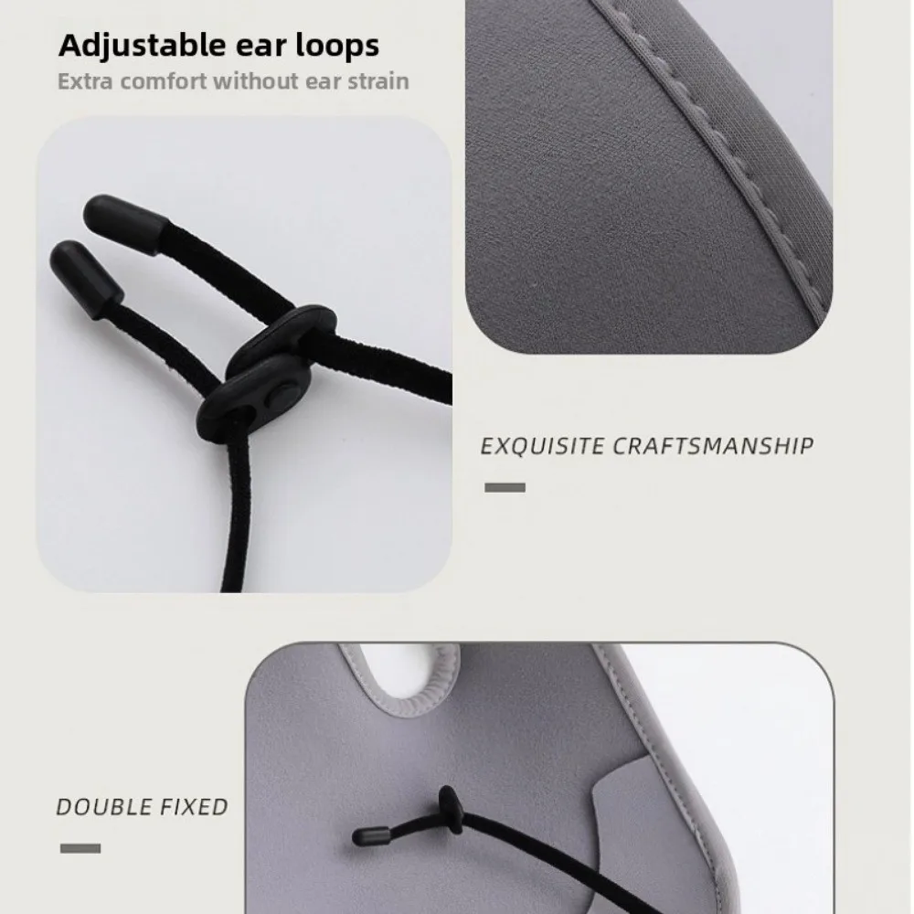 قناع وجه للجنسين للخريف والشتاء، قناع وجه كامل دافئ قابل للتنفس، قناع سميك لركوب الدراجات، حماية الأذن