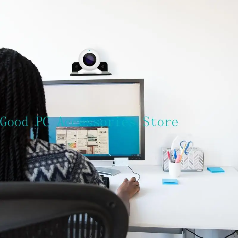 

652F Shock-absorbing Wall Ceiling Mount Bracket for Speaker Accessories White/Black Bracket Space Saving