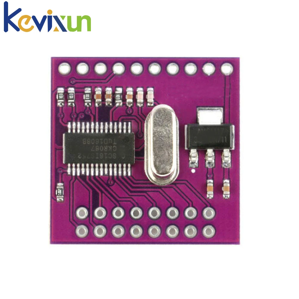 1-10pcs MCU-752 SC16IS752 I2C/SPI Bus Interface To Dual Channel UART Conversion Module